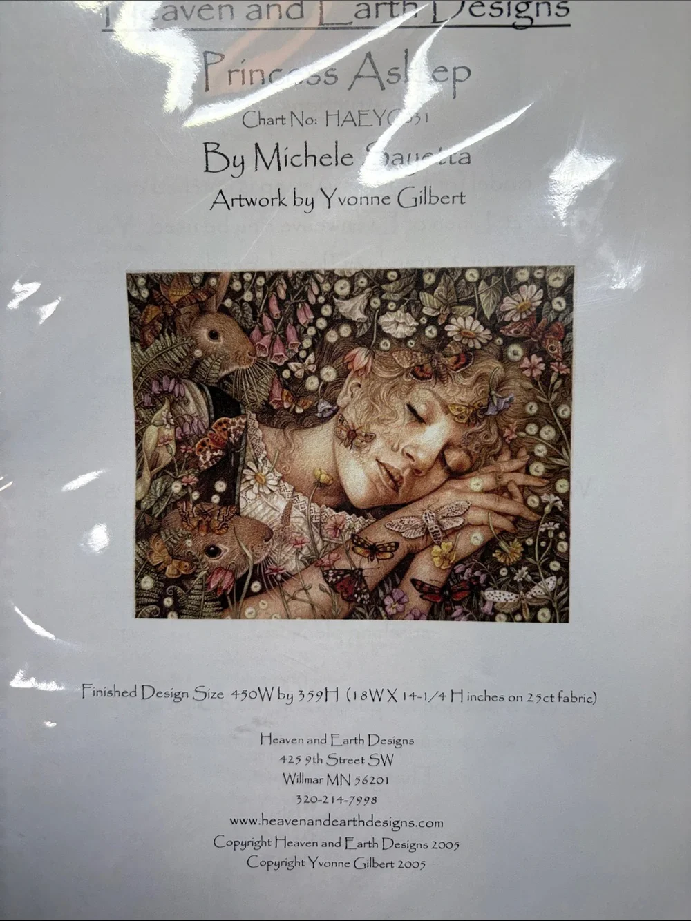 Heaven and Earth Designs (HAED) Set of 3 Cross Stitch Patterns -New